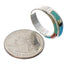 Multicolor And Silver Southwest Ring Size 6-1/4 EX41789